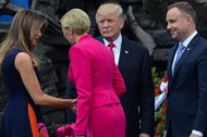 Melania Trump, Donald Trump, Andrzej Duda, Agata Kornhauser-Duda