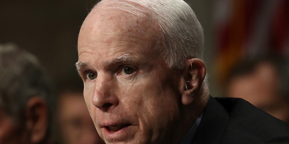 MCCAIN: Senate Republicans will be 'united' against 'any' Hillary Clinton Supreme Court nomination