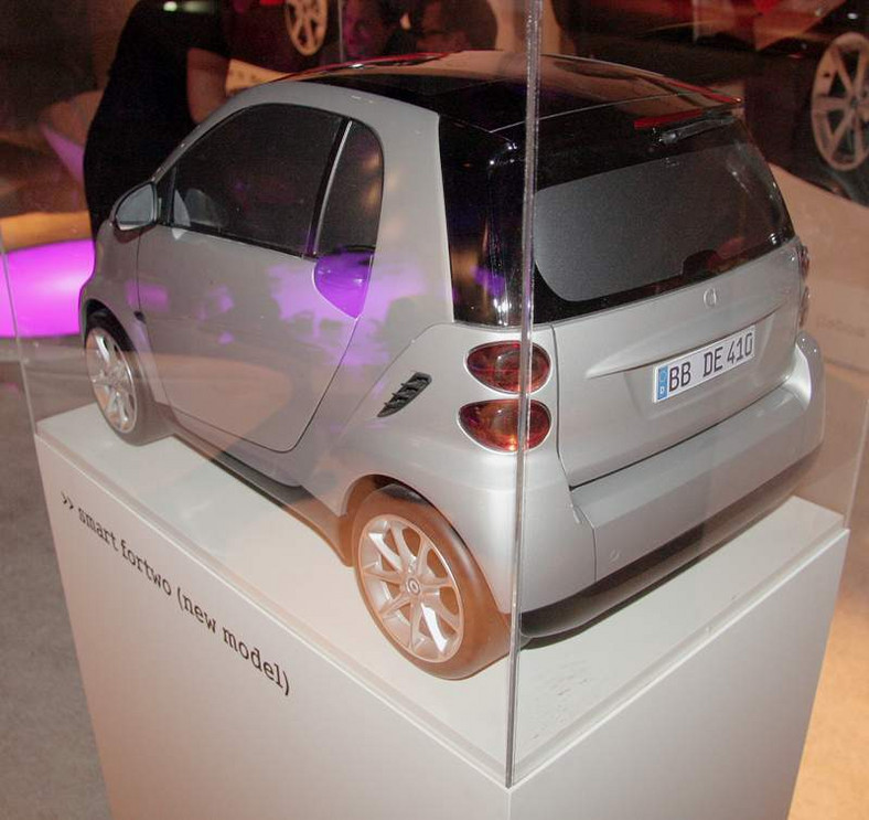 Smart ForTwo: premiera na dachu