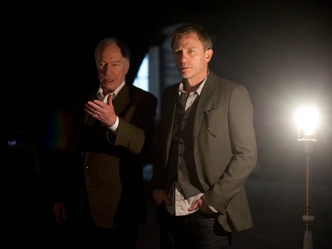 'Dziewczyna z tatuażem' (Christopher Plummer jako Henrik Vanger i Daniel Craig)