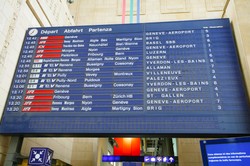 Kolejowe rozkłady jazdy w rozkładzie