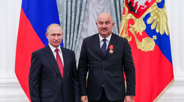Putyin a 2018-as vb után kitüntette Csercseszovot /Fotó: Getty Images