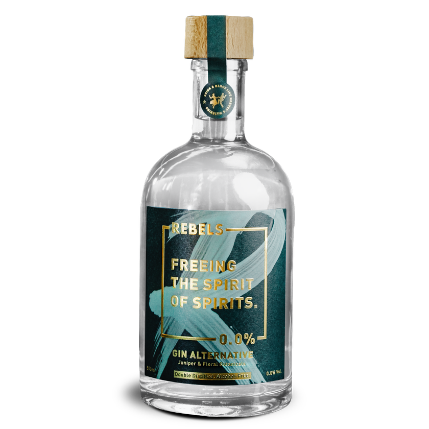Alternative au gin aux baies de genièvre et aux herbes florales de Rebels 0,0% pour CHF 34.90. 