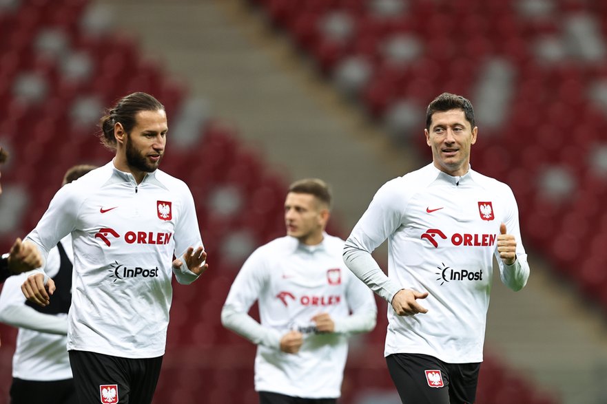 Grzegorz Krychowiak i Robert Lewandowski