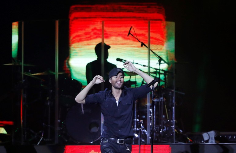 Enrique Iglesias w Madrycie. Grudzień 2019