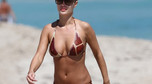 Joanna Krupa na plaży w Miami