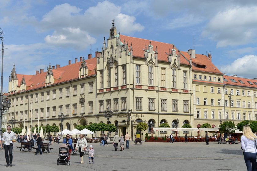 Gmach urzędu miasta we wrocławskim Rynku