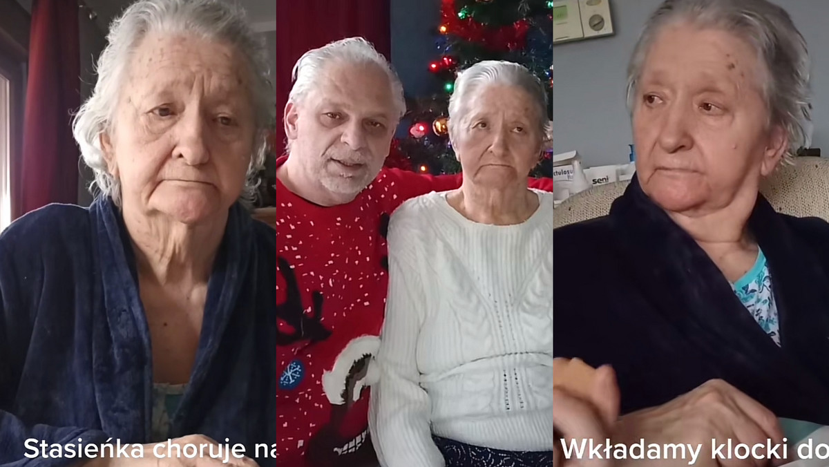 Tiktoker pokazuje, jak zajmuje się chorą na Alzheimera mamą. Można mu pomóc