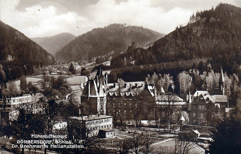 Sokołowsko - dawne sanatorium Grunwald - zdjęcie archiwalne sprzed II wojny światowej