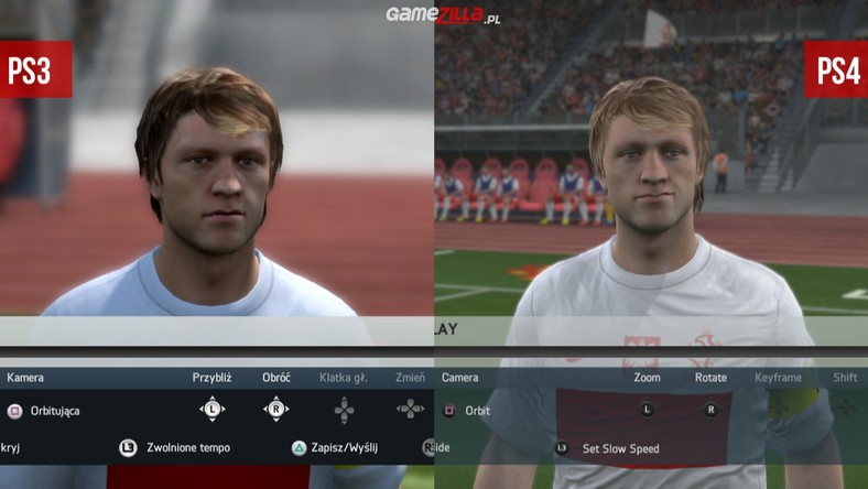 FIFA 14 na PS3 vs FIFA 14 na PS4 - która wersja ma ładniejszych zawodników?