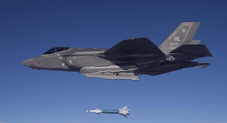 The F-35 managed to hit 25 out of 27 ground targets this Red Flag.