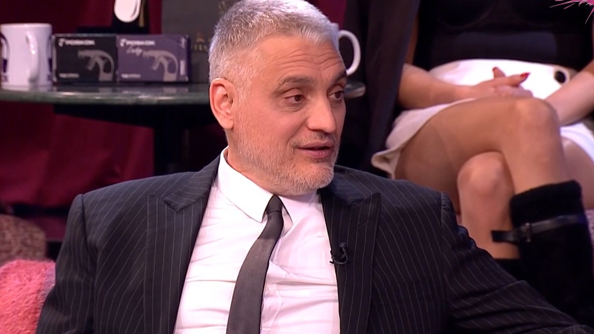 Čeda Jovanović i Aca Kos u emisiji  Amidži šou