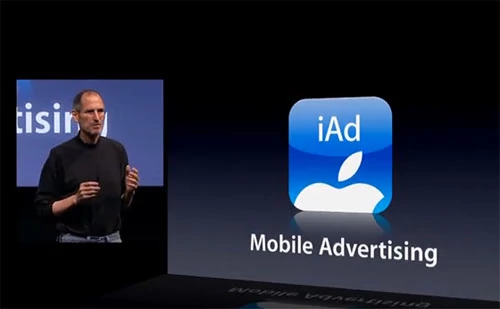 Steve Jobs zaprezentował przykładowe reklamy produktów, które lubi. Podobno Nike ani twórcy Toy Story 3 nie musieli płacić za nieformalną reklamę