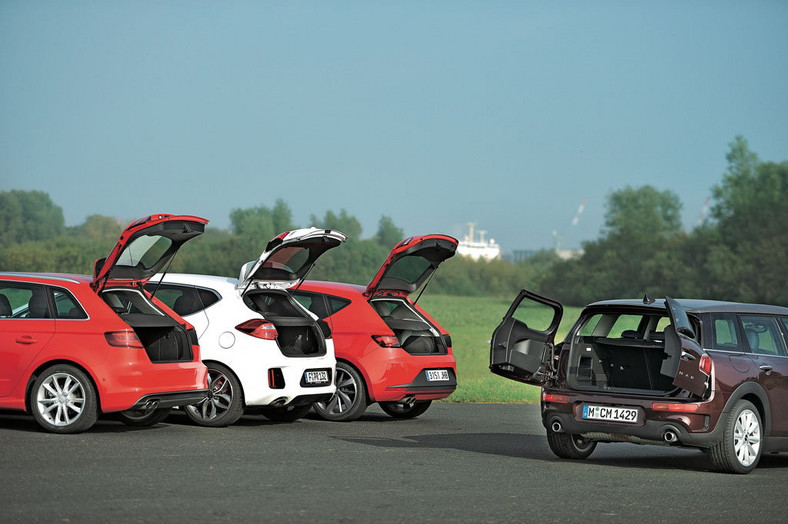 Mini Clubman kontra Audi A3, Kia cee'd GT i Seat Leon 