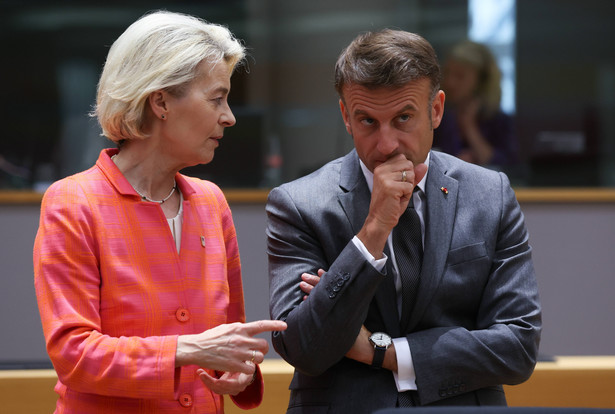 Ursula von der Leyen i Emmanuel Macron