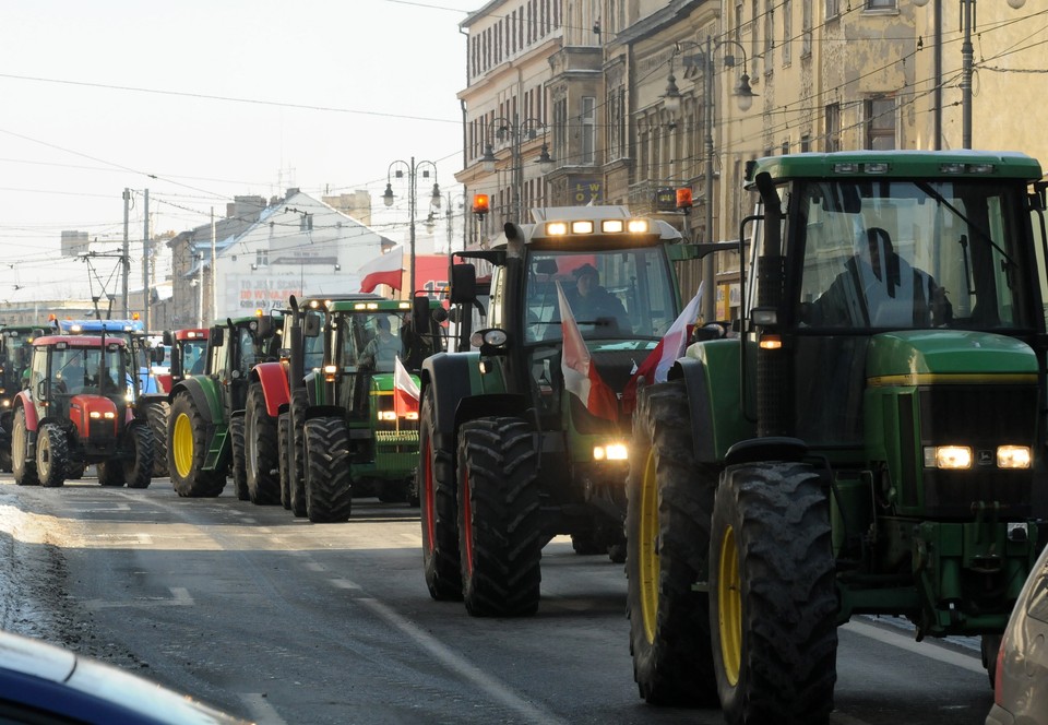 BYDGOSZCZ PROTEST ROLNIKÓW