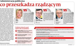 Administracja publiczna: Co przeszkadza rządzącym