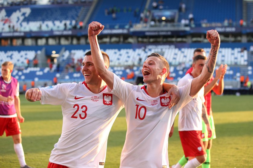 Pilka nozna. Euro U21. Polska - Belgia. 16.06.2019