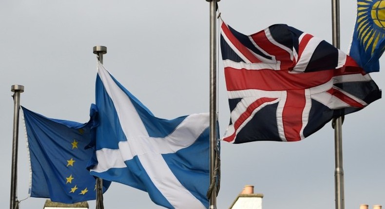 Scotland voted by 55 percent to reject independence in a 2014 referendum