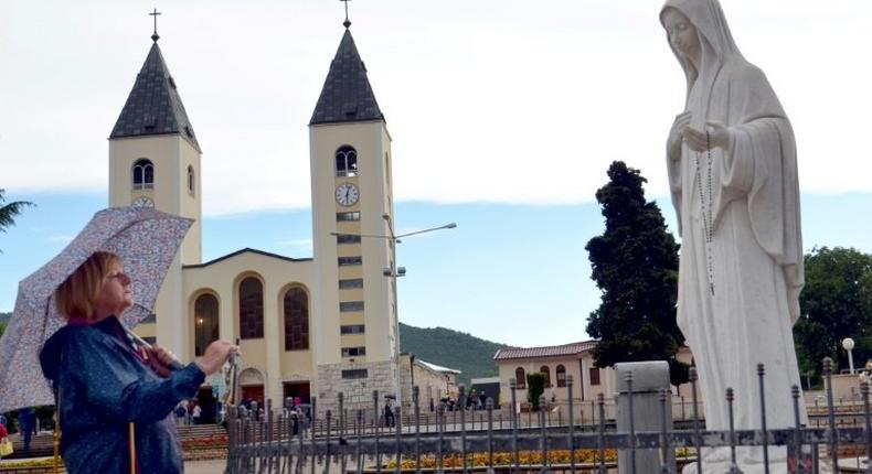 The southern Bosnian town of Medjugorje has become a magnet for Christian pilgrims lured by claims of apparitions by the Virgin Mary