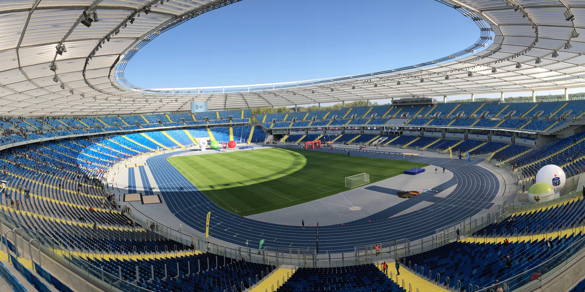 Panorama Stadionu Śląskiego