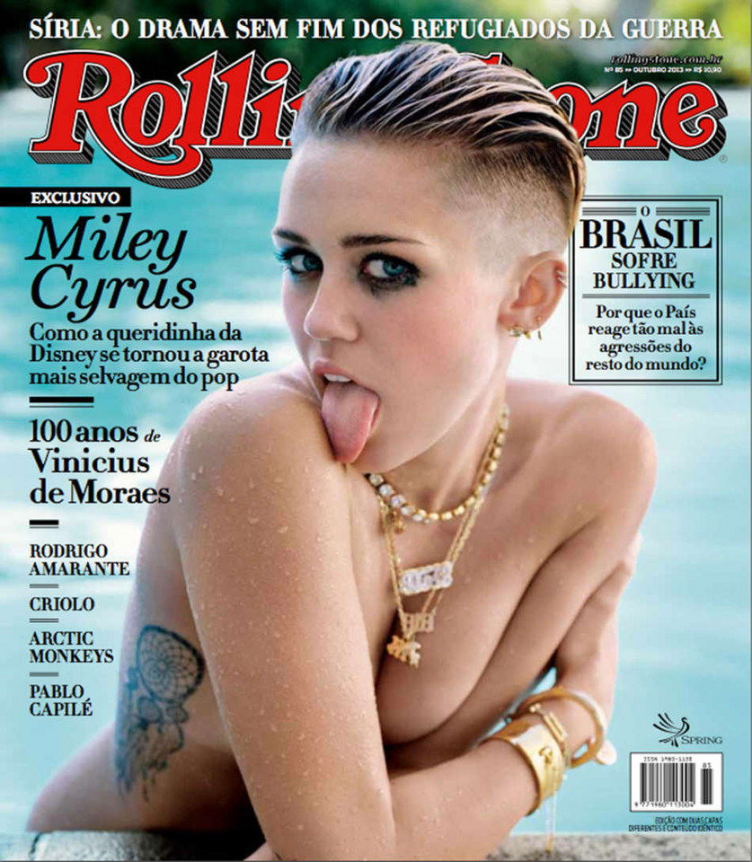 Miley Cyrus pokazuje, że po słodkiej Hannie Montanie nie został już choćby ślad