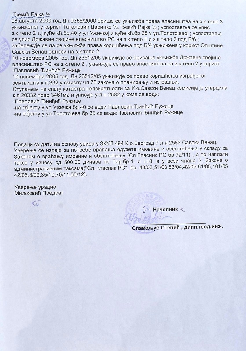 Da bi tri godine kasnije poništili sve