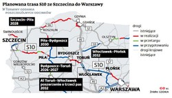 Kiedy ekspresówka z Warszawy do Szczecina? Jeszcze poczekamy [MAPA]