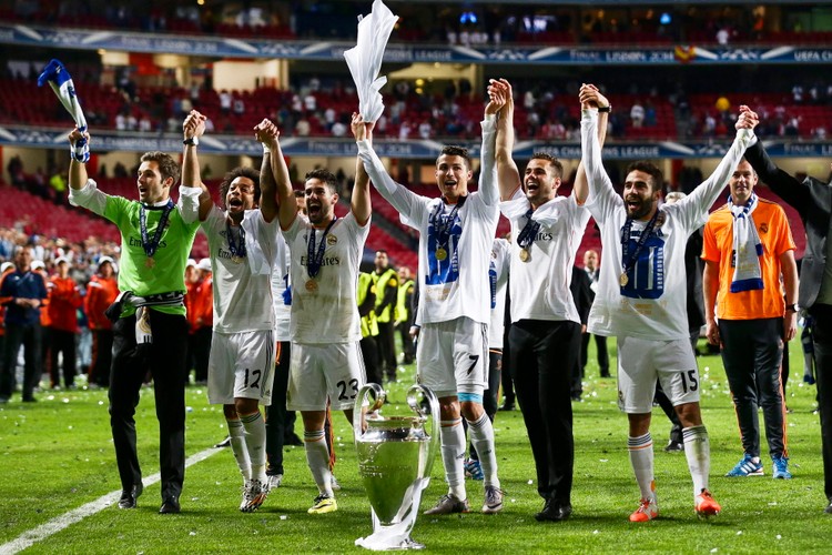 Tak Real cieszył się ze zdobycia 10. Pucharu Europy
