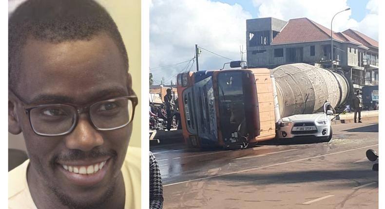 Entebbe Road accident victim identified