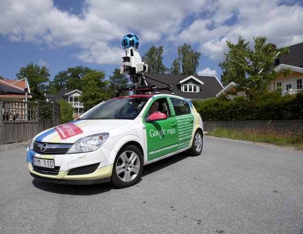 Samochód Google Street View