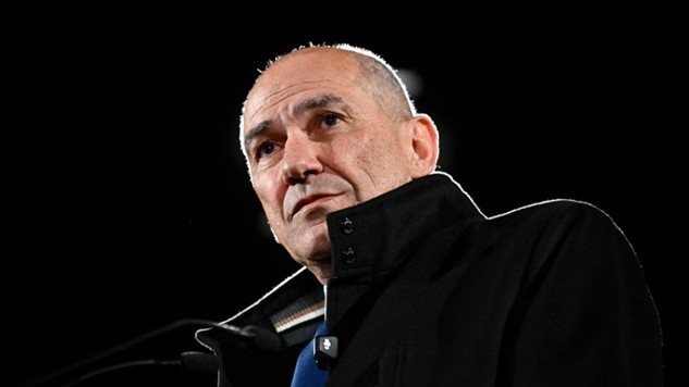 Slovinský premiér Janez Janša.