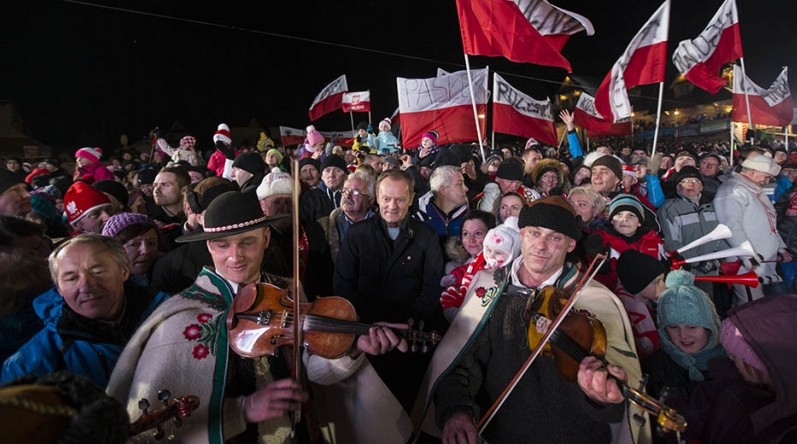 Donald Tusk kibicuje Polakowi