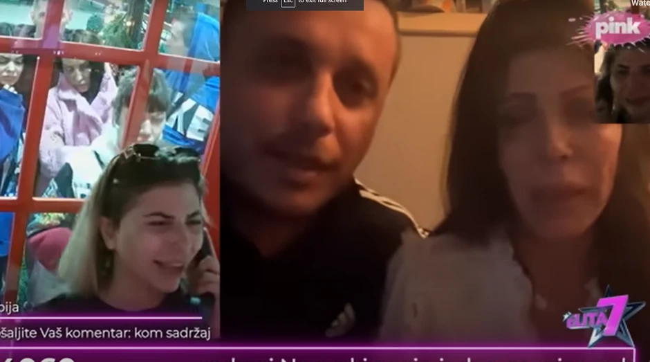 Aleksandra i Aleksandar Šparavalo razgovor sa Anđelom