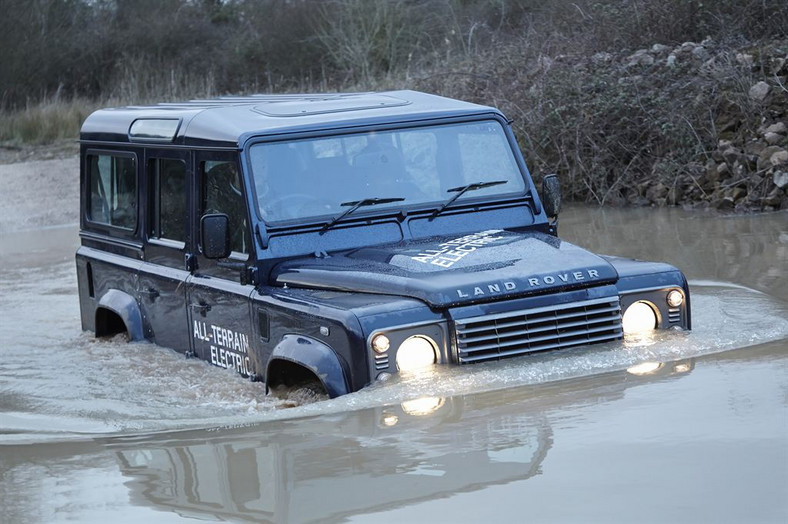 Elektryczny Land Rover Defender