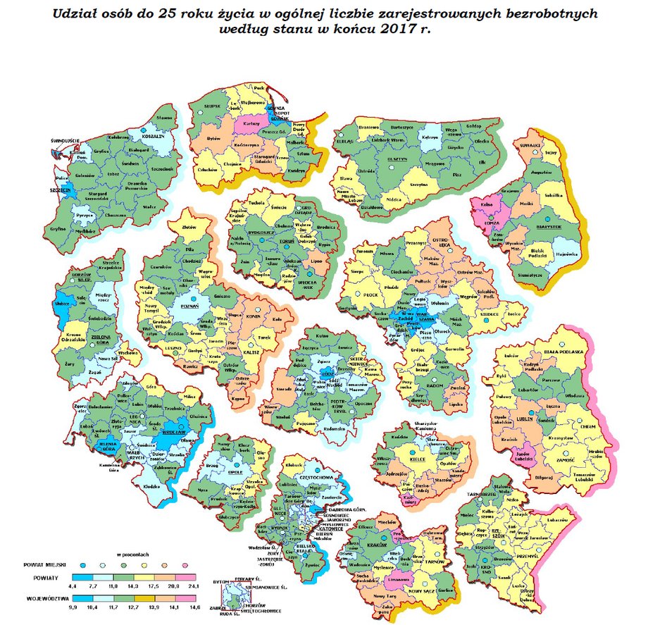 Raport "Sytuacja na rynku pracy osób młodych w 2017 roku"