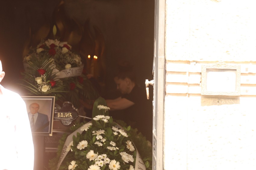 Andrijia Bajić sahrana