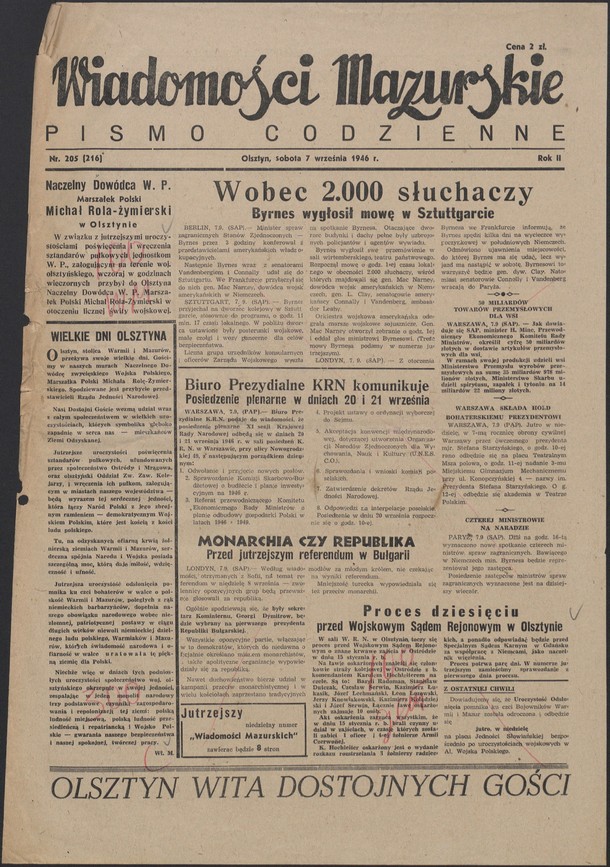 Proces przed Wojskowym Sądem Rejonowym w Olsztynie ze szczegółami opisywała lokalna prasa.