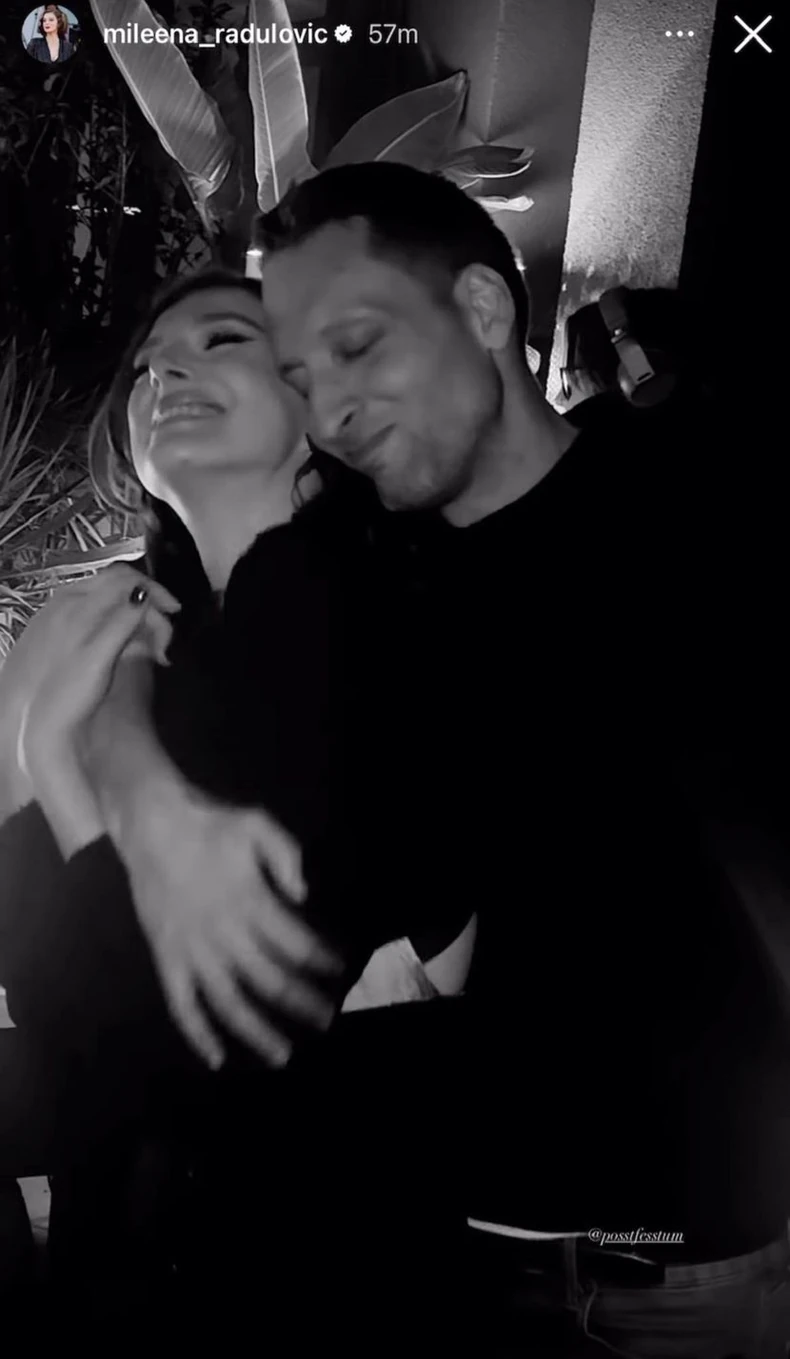 Milena Radulović i Ognjen Janković