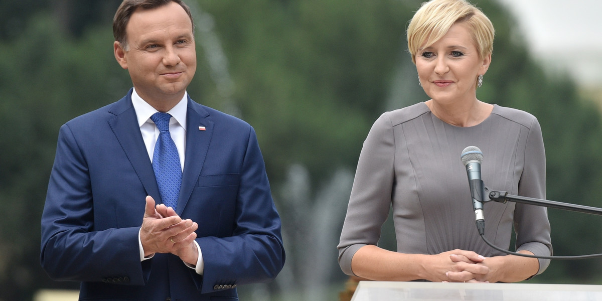 Para Prezydencka Andrzej i Agata Duda. 