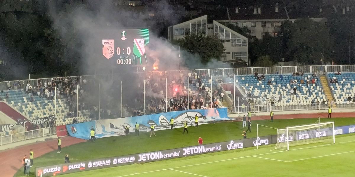 KF Drita - Legia Warszawa.