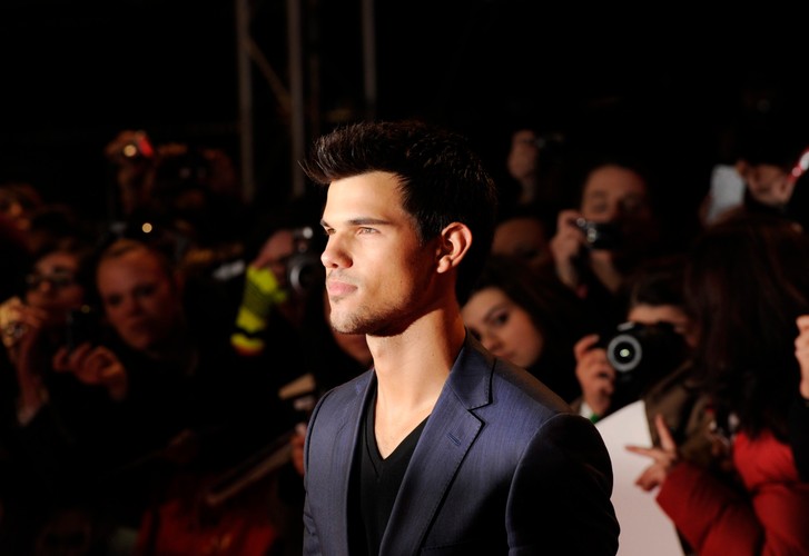 Taylor Lautner na premierze w Madrycie
