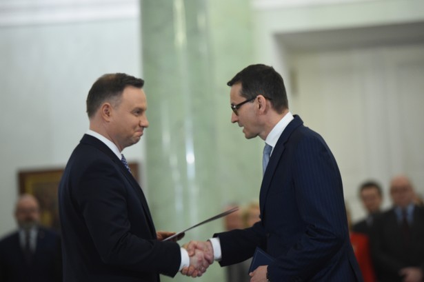 Nowy - stary rząd Mateusza Morawieckiego powołany. Jedyna zmiana... tylko na stanowisku premiera