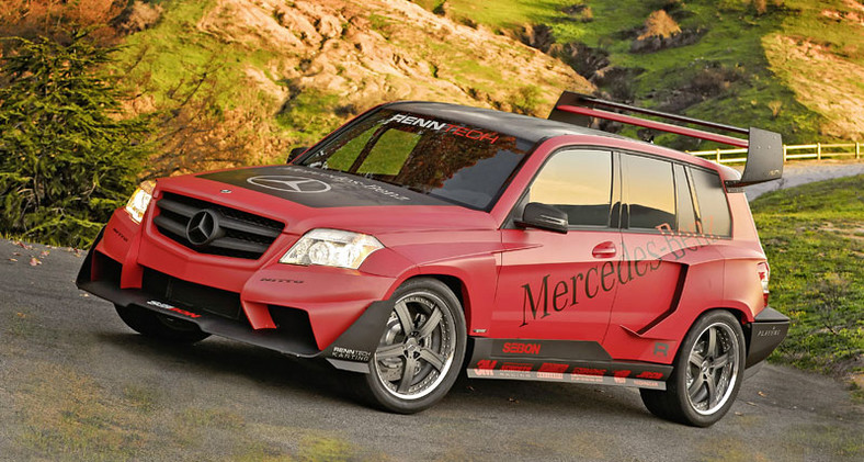 SEMA 2008: RENNTech Mercedes-Benz GLK Pikes Peak – ekologiczny pogromca wyścigów górskich