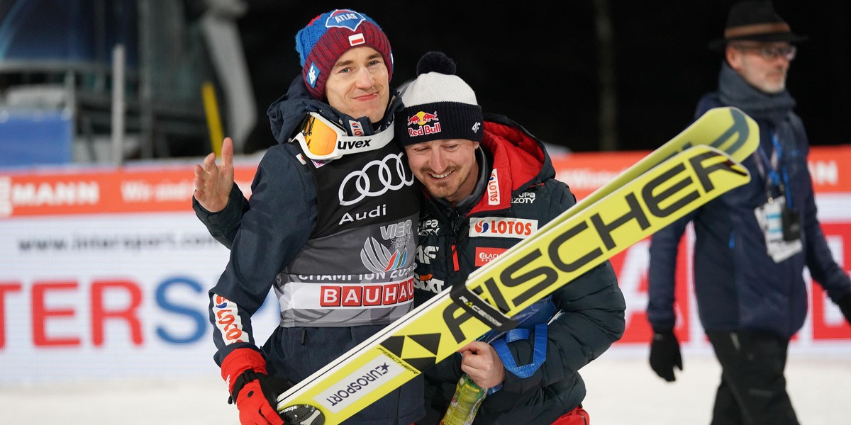 Kamil Stoch jest godnym następcą Adama Małysza.