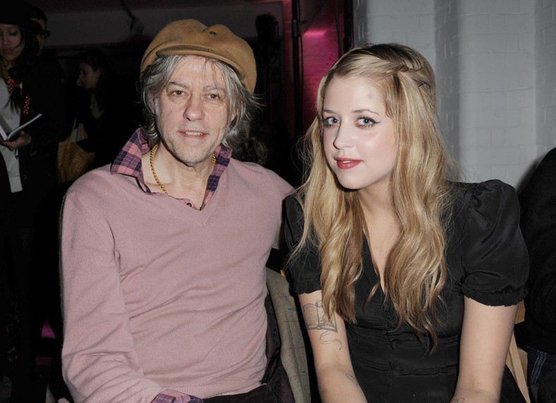 Bob i Peaches Geldof w 2009 r.