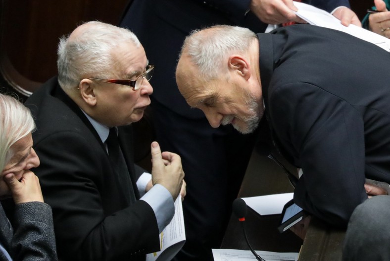 Jarosław Kaczyński i Antoni Macierewicz