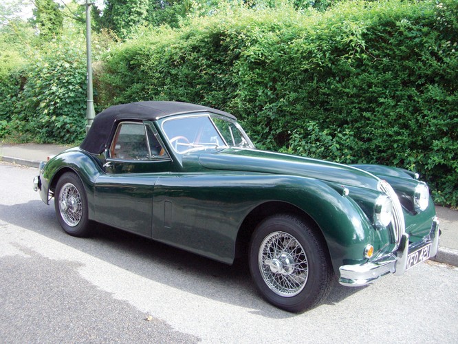 XK140 Drophead Coupe, 1956