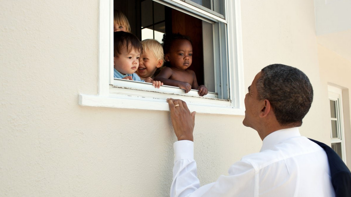 Barack Obama szkoła w Bethesdzie szkoła twitter 