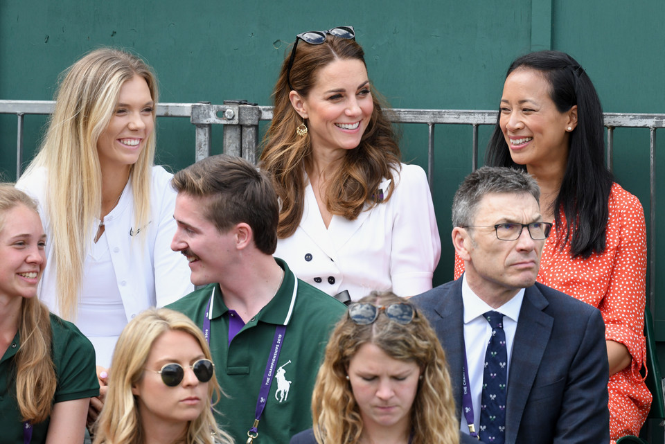 Księżna Kate na Wimbledonie